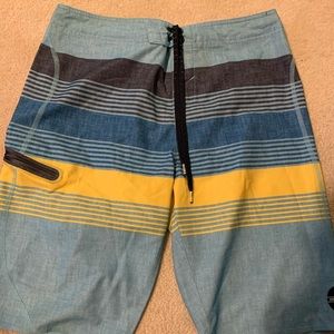 O’Neill blue stripped bathing suit